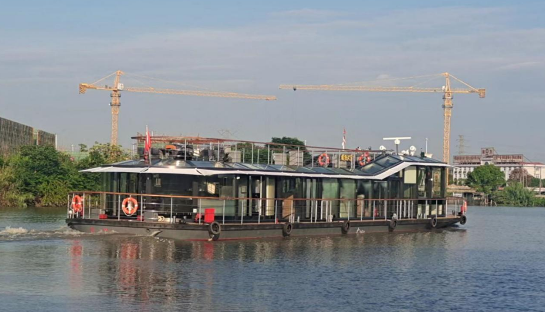 杭州市水上公共觀光巴士有限公司35米客船（現代）順利交船